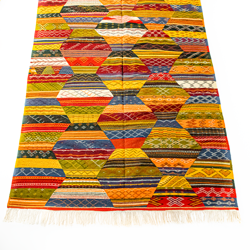 Dywan berberyjski AGADIR kolorowy wełna 3,0x2,0m